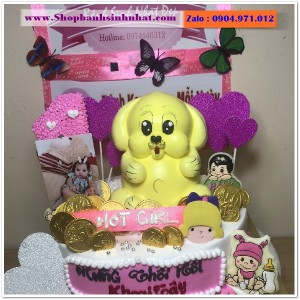 Bánh Sinh Nhật Con Heo Tuổi Hợi- Y64